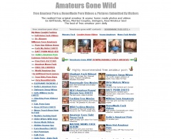 Amateurs gone wild