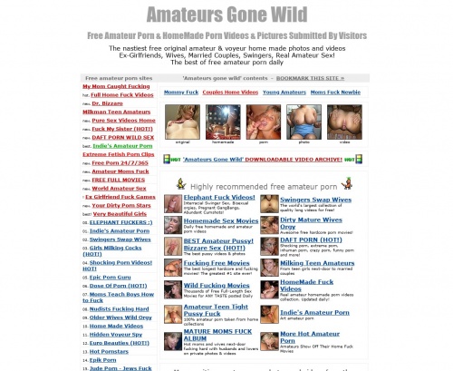 Amateurs gone wild review and 25+ sites like Amateurs gone wild photo