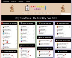 Gay Porn Menu